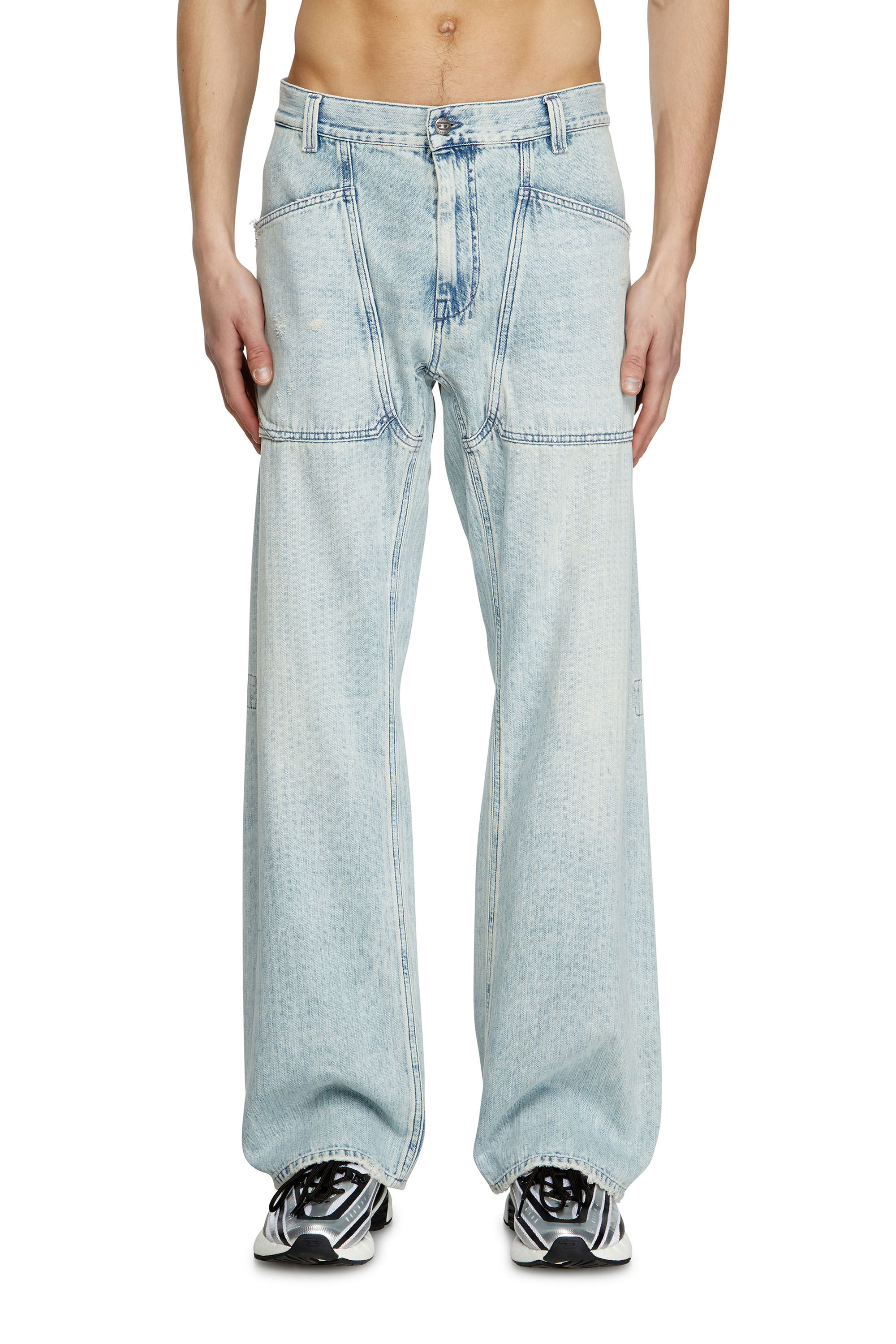 Relaxed Jeans - D-Zeta | ライトブルー | メンズ | DIESEL