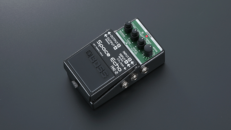 BOSS／RE-2】ローランド伝説の名機 “スペース・エコー” がコンパクト