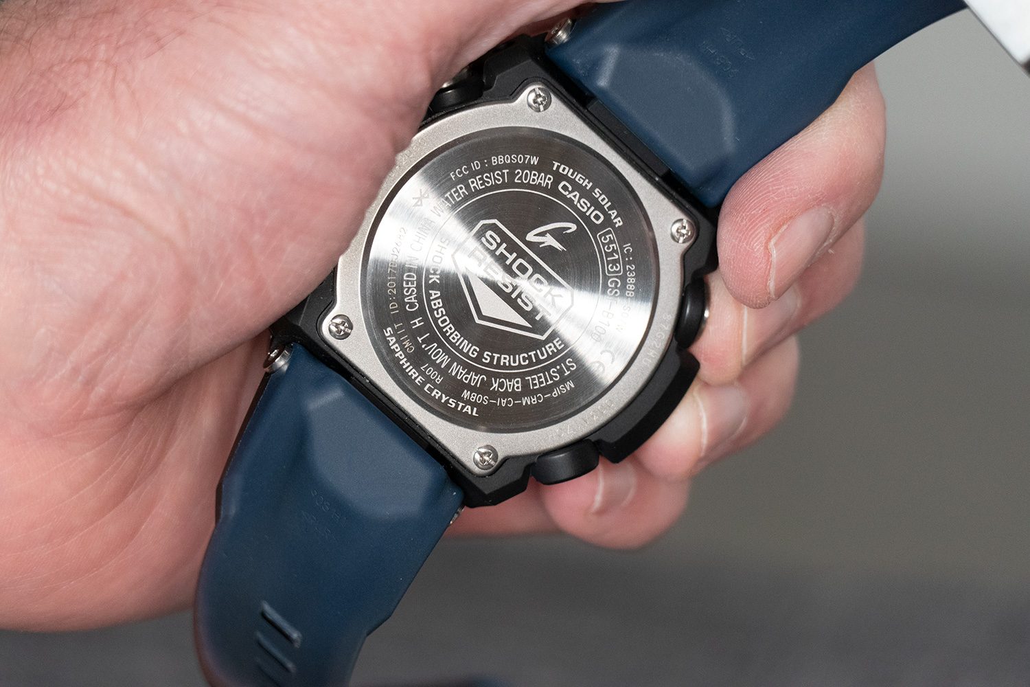Casio's all-metal G-Shock uses its smart tech carefully, and for