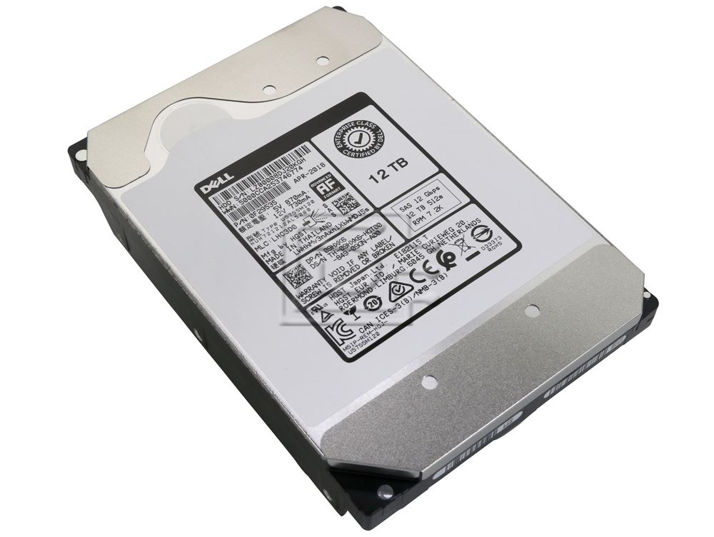Seagate Exos X14 ST12000NM0158 / Dell YMN53 / 0YMN53 12TB 3.5