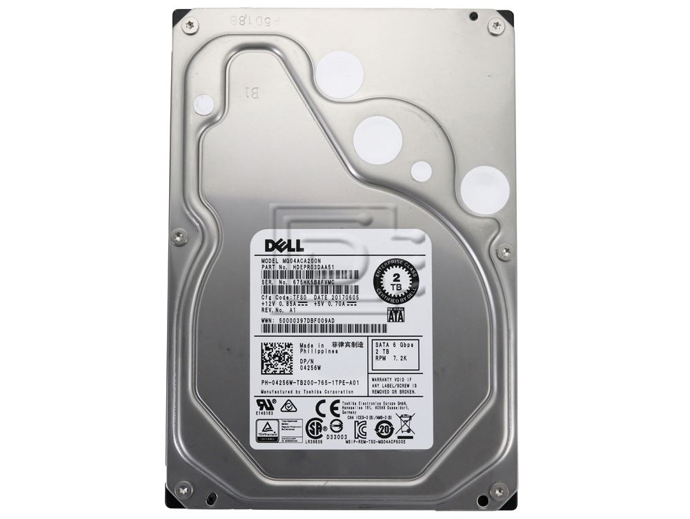 Toshiba MG04ACA200NY 2TB Enterprise SATA HDD SIE