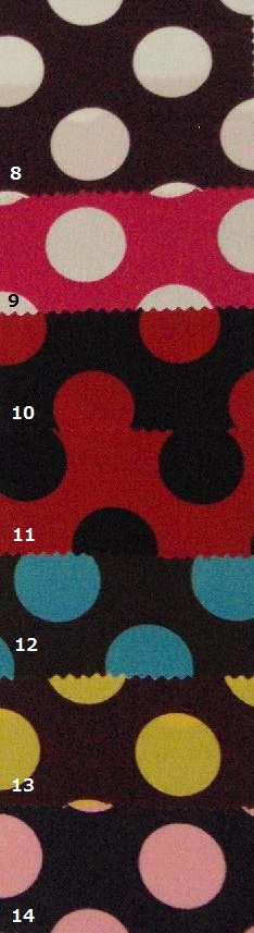 水玉生地（国内） フラメンコ・ドレスショップ・ナオミ オーダーメイド