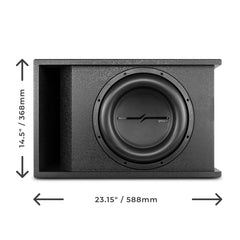 DS18 ZXI-112LD.RG – Rugged 12” Ported Subwoofer Enclosure | 2000W