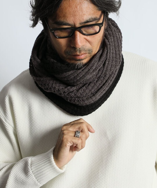 2重巻き ワッフル スヌード ｜The DUFFER of St.GEORGE｜Official Web