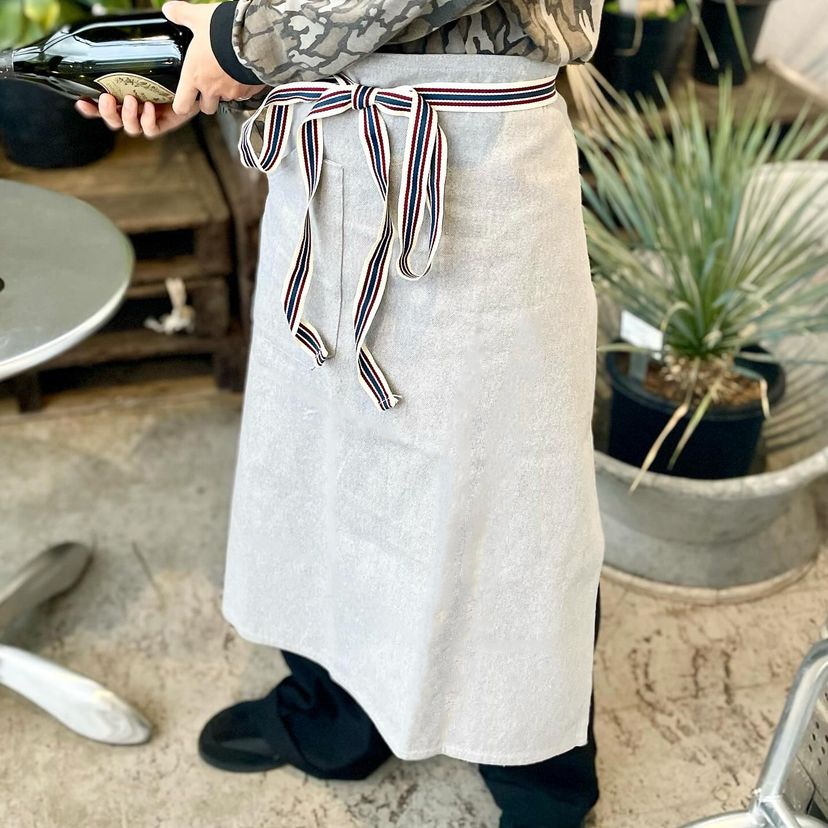 DULTON ONLINE SHOP | GARCON APRON STRIPE/LIGHT GRAY(STRIPE/LIGHT