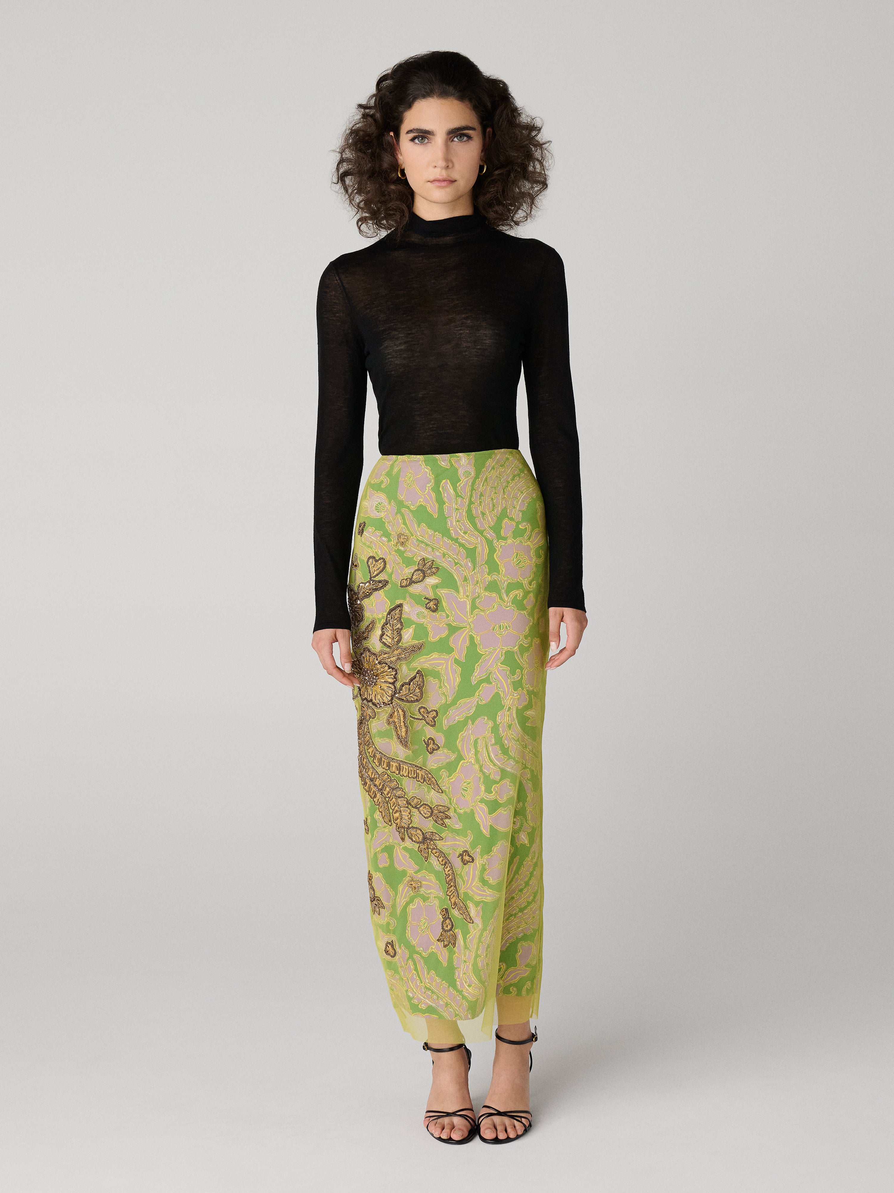Gramercy Mesh Embroidered Skirt – Diane von Furstenberg