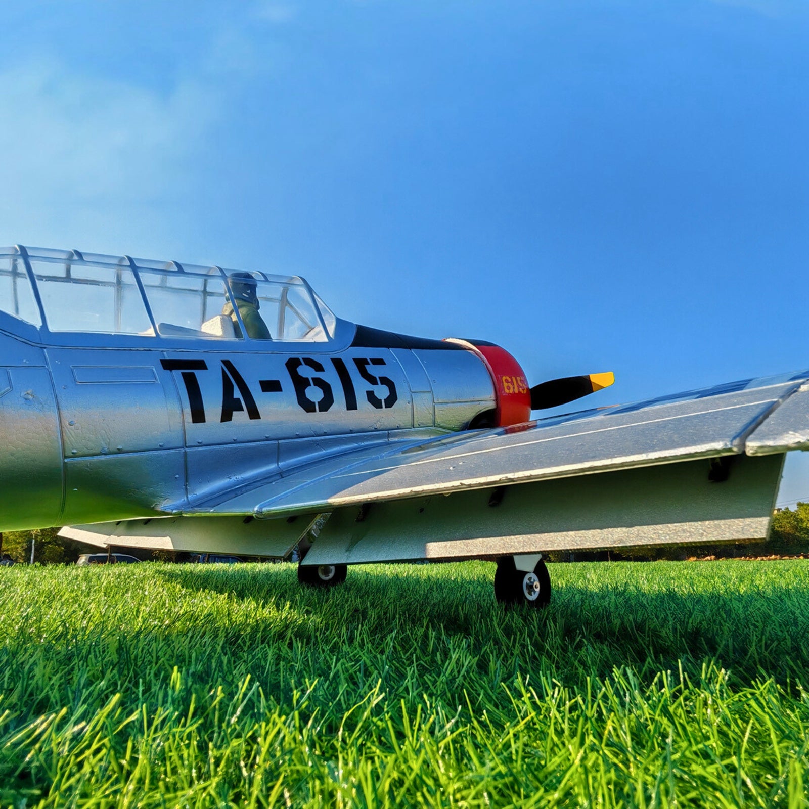 Dynam AT-6 Texan V3 4S RC Warbird Plane 1400mm w/ 3 Flaps