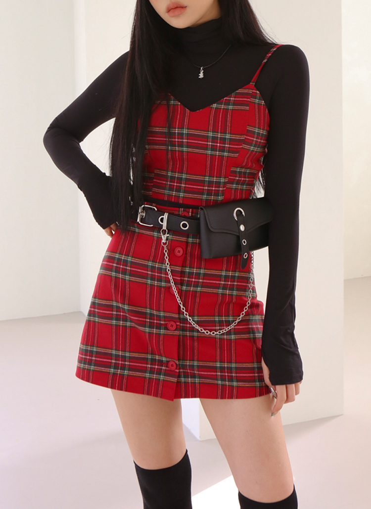 チェック柄ビスチェ | レディースファッション通販 - DHOLIC