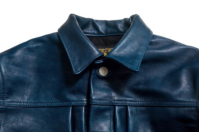 DOUBLE HELIX[ダブルヘリックス] レザージャケット 1806 Gold Digger