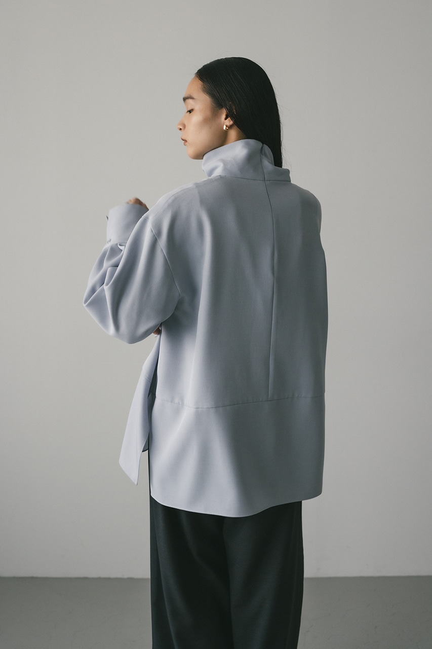 STYLEMIXER | ハイネックロングカフブラウス (シャツ・ブラウス