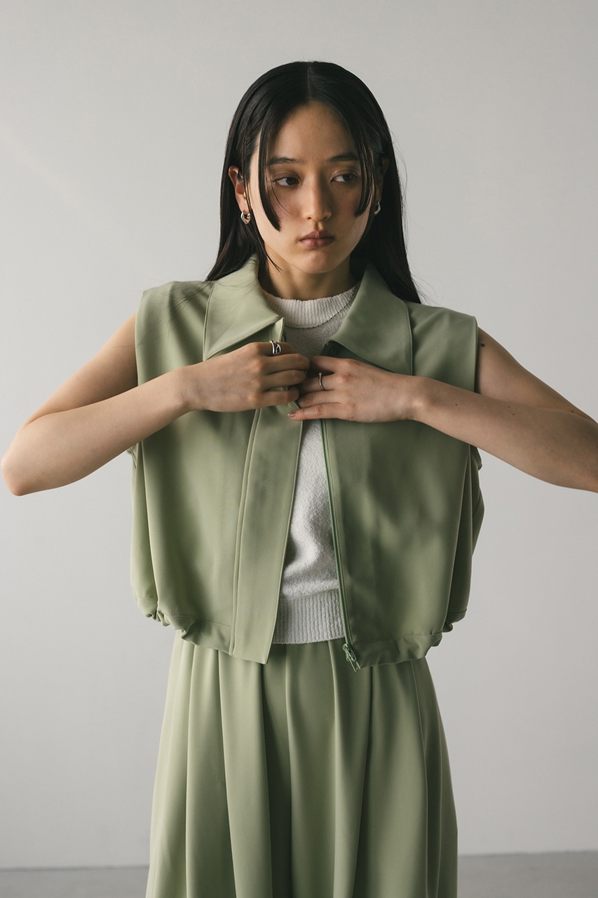 STYLEMIXER | コンフォートヘムギャザートップ (タンクトップ ) |SHEL