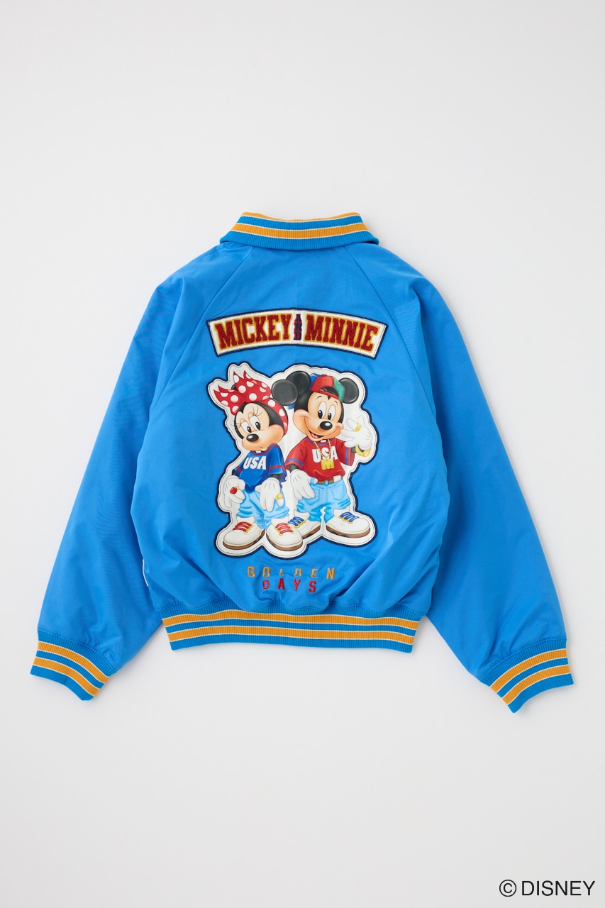 Disney SERIES CREATED by MUS | MD BACKWARDS バーシティジャケット