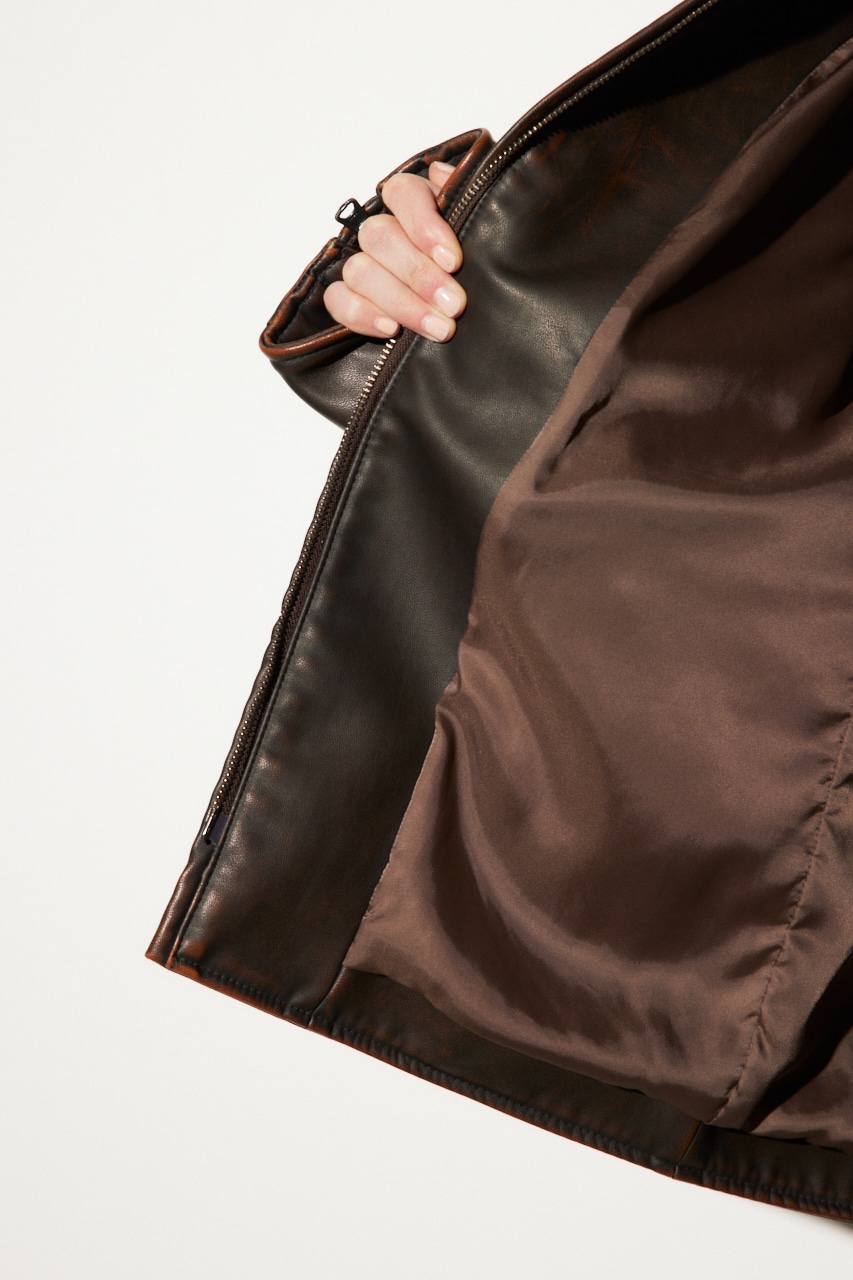 SLY | MICHIXSLY F／LEATHER ジャケット (ジャケット ) |SHEL'TTER