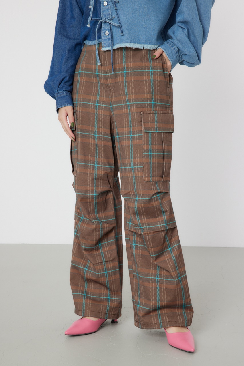 RODEO CROWNS WIDE BOWL | チェックカーゴパンツ (パンツ ) |SHEL'TTER