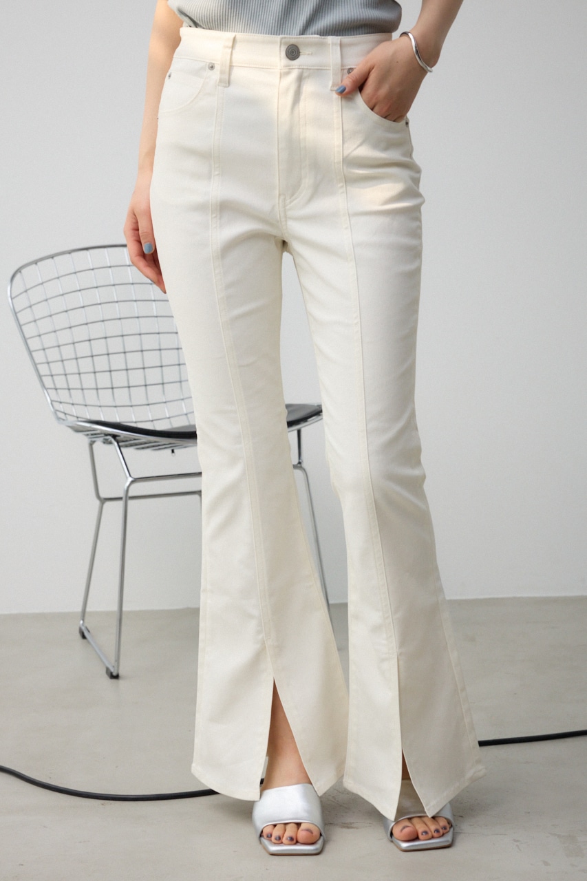 AZUL BY MOUSSY | センタースリットカラーフレアパンツ (パンツ