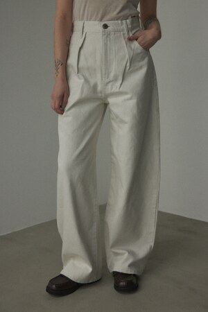 BLACK BY MOUSSY | tuck cocoon denim (ワイド ) |SHEL'TTER WEBSTORE