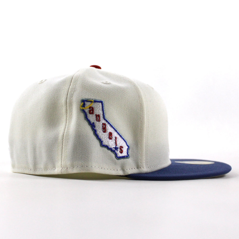 California Angels California Patch New Era 59Fifty Fitted Hat