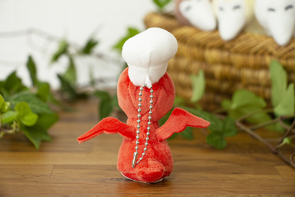 からすのパンやさん マスコット りんごちゃん | 絵本ナビ | グッズ・通販