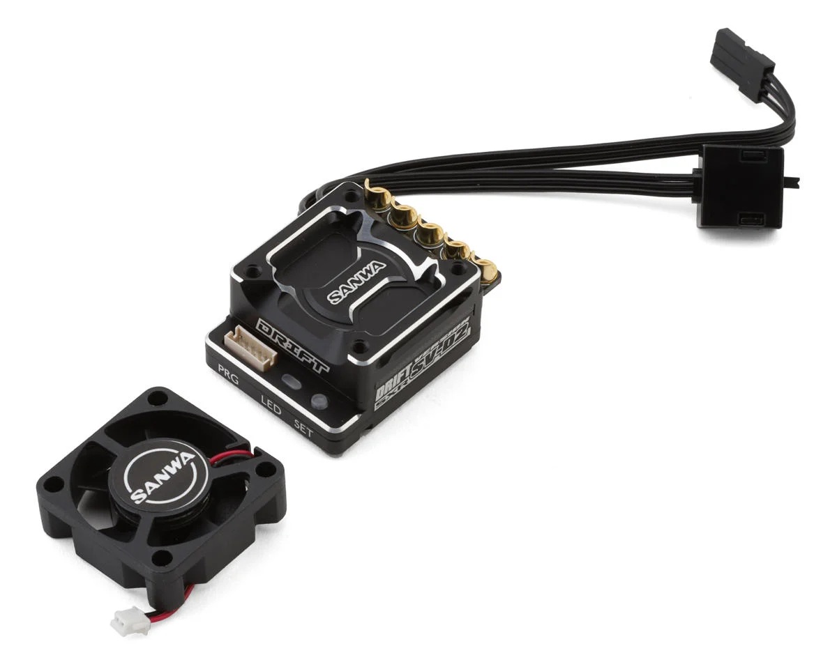 Sanwa - SV-D2 Drift Spec Brushless ESC - #SNW107A54613A - Élite