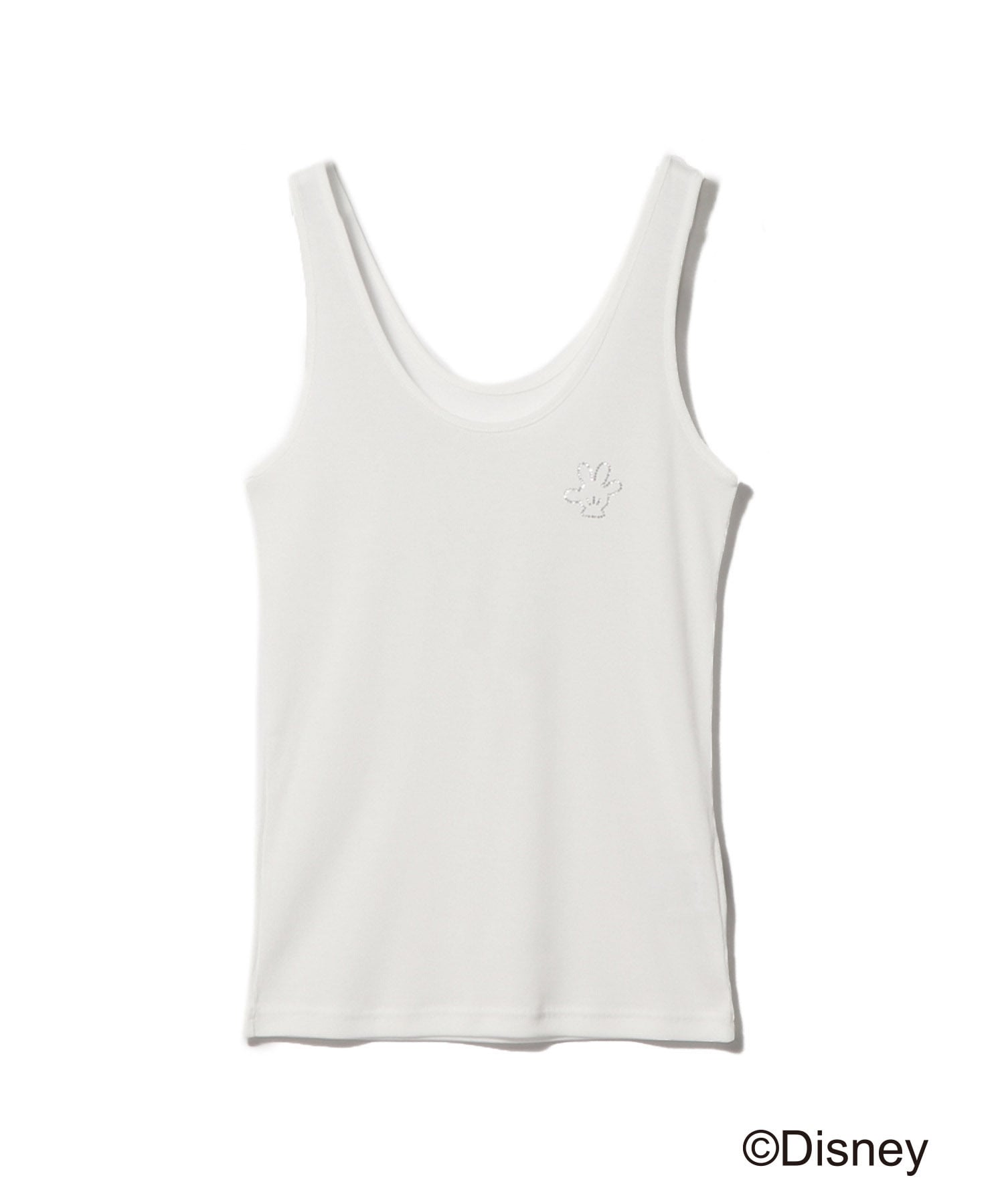 ESTNATION / ミッキーマウス / ラインストーンタンクトップ｜ESTNATION