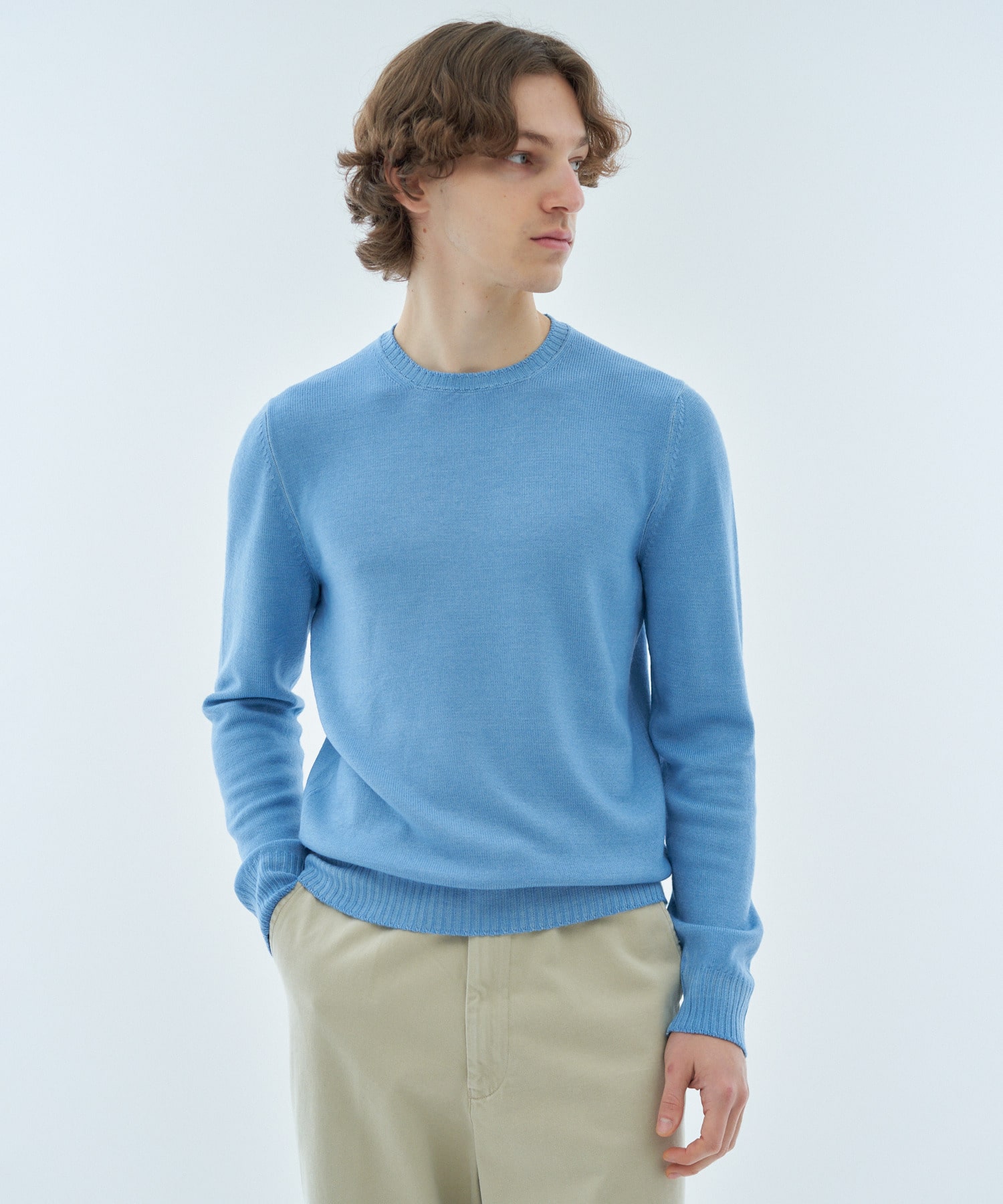 GRAN SASSO / メリノウール クルーネックニット｜ESTNATION ONLINE