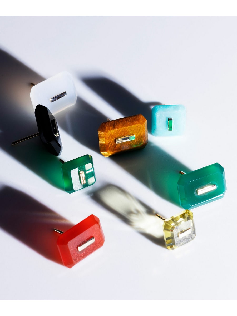 Hirotaka / BIRD OF PARADISE ネイキッド スクエア ストーン スタッド