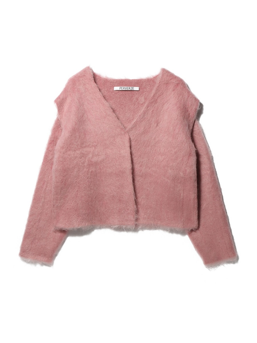 PERVERZE / スリット モヘヤカーディガン｜ESTNATION ONLINE STORE