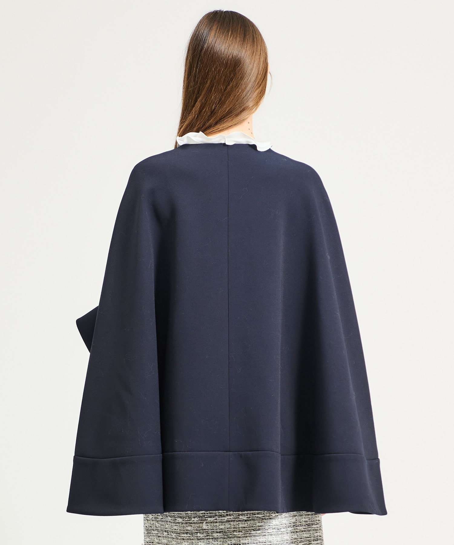 ESTNATION / ノーカラーケープコート｜ESTNATION ONLINE STORE