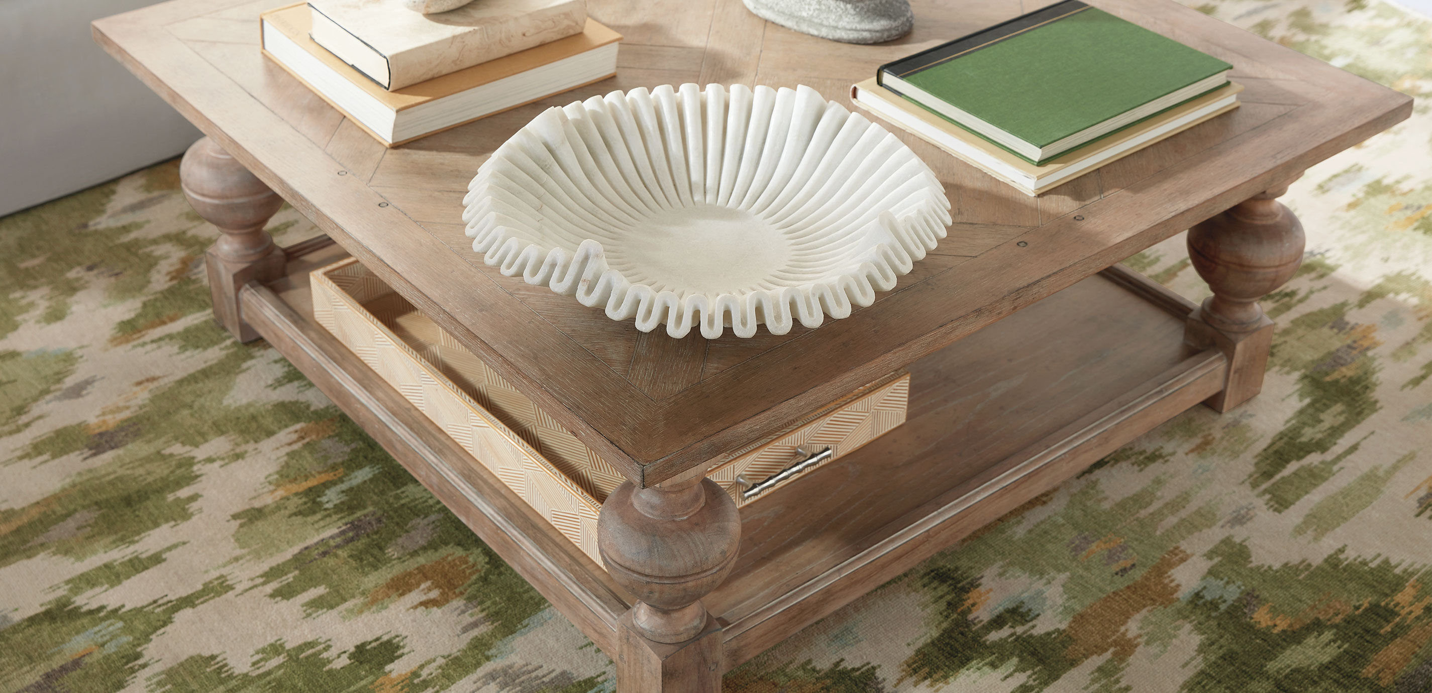 Deacon Square Coffee Table | Coffee Tables | Ethan Allen