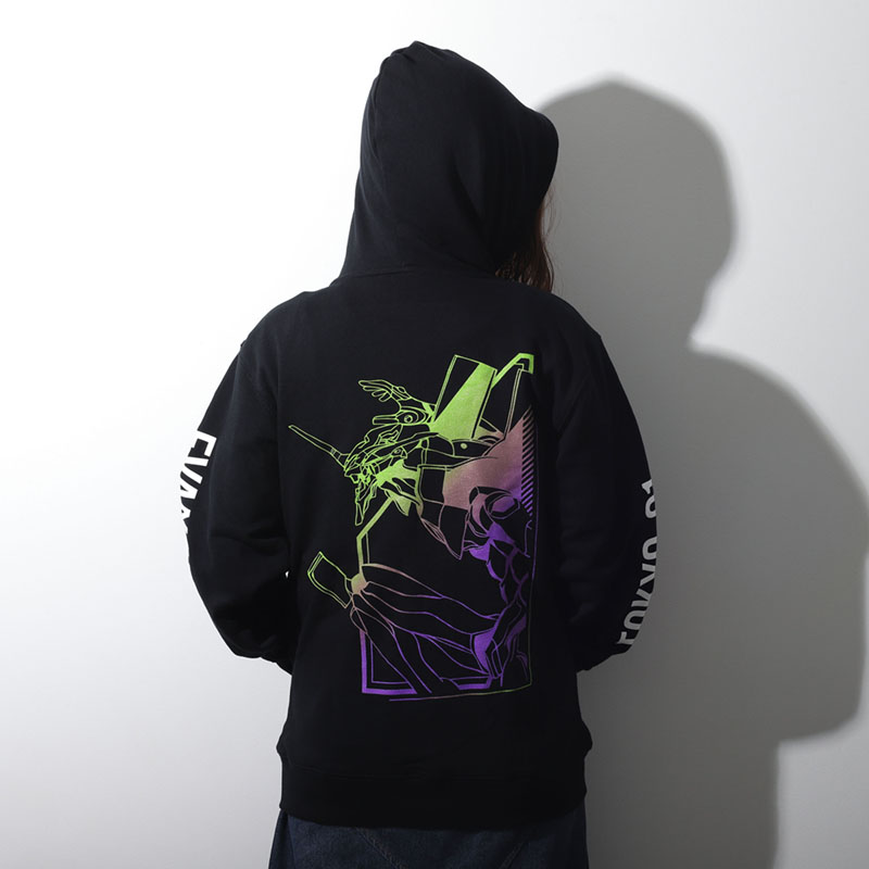 EVA STOREオリジナル ジップアップパーカー/Parka style pilot(L