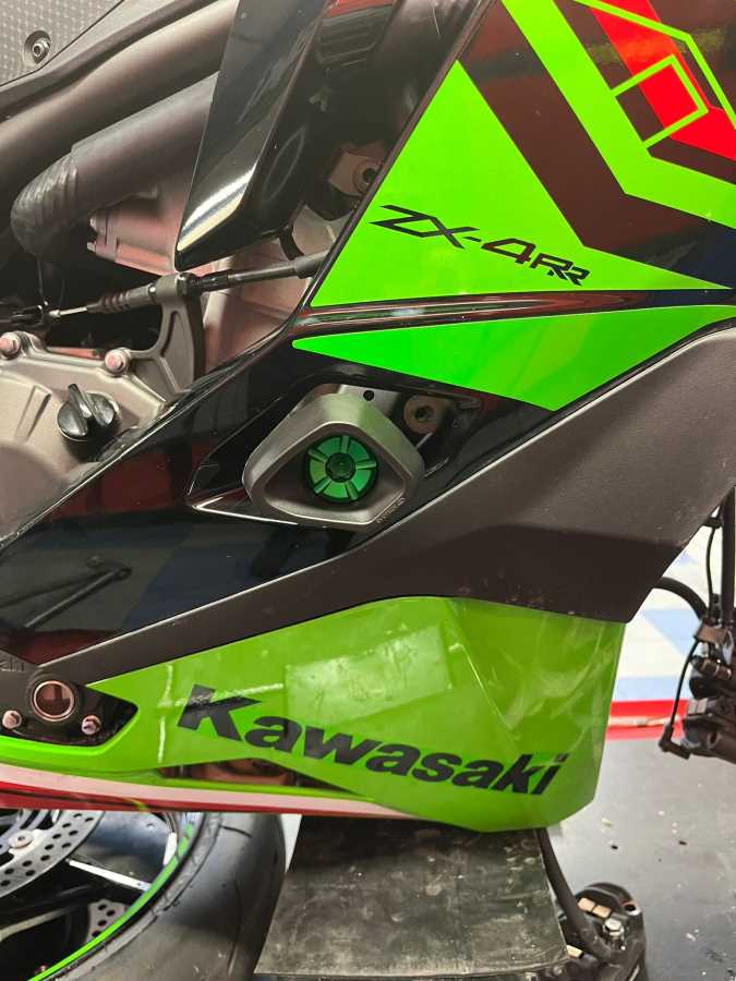 Tamponi paratelaio ammortizzati Kawasaki Ninja ZX-4RR '24-