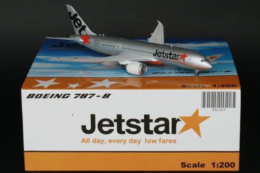 Diecast JC Wings models Jetstar 787-8 Reg# VH-VKA Scale 1:200 Die