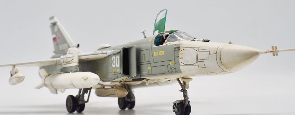 Su-24M Fencer Soviet Air Force Die-Cast Calibre Wings CA722404