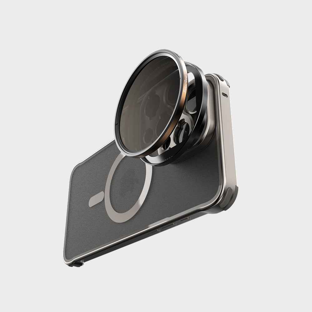 iPhone 16 Proシリーズ用メタル電話ケース – Fotorgear