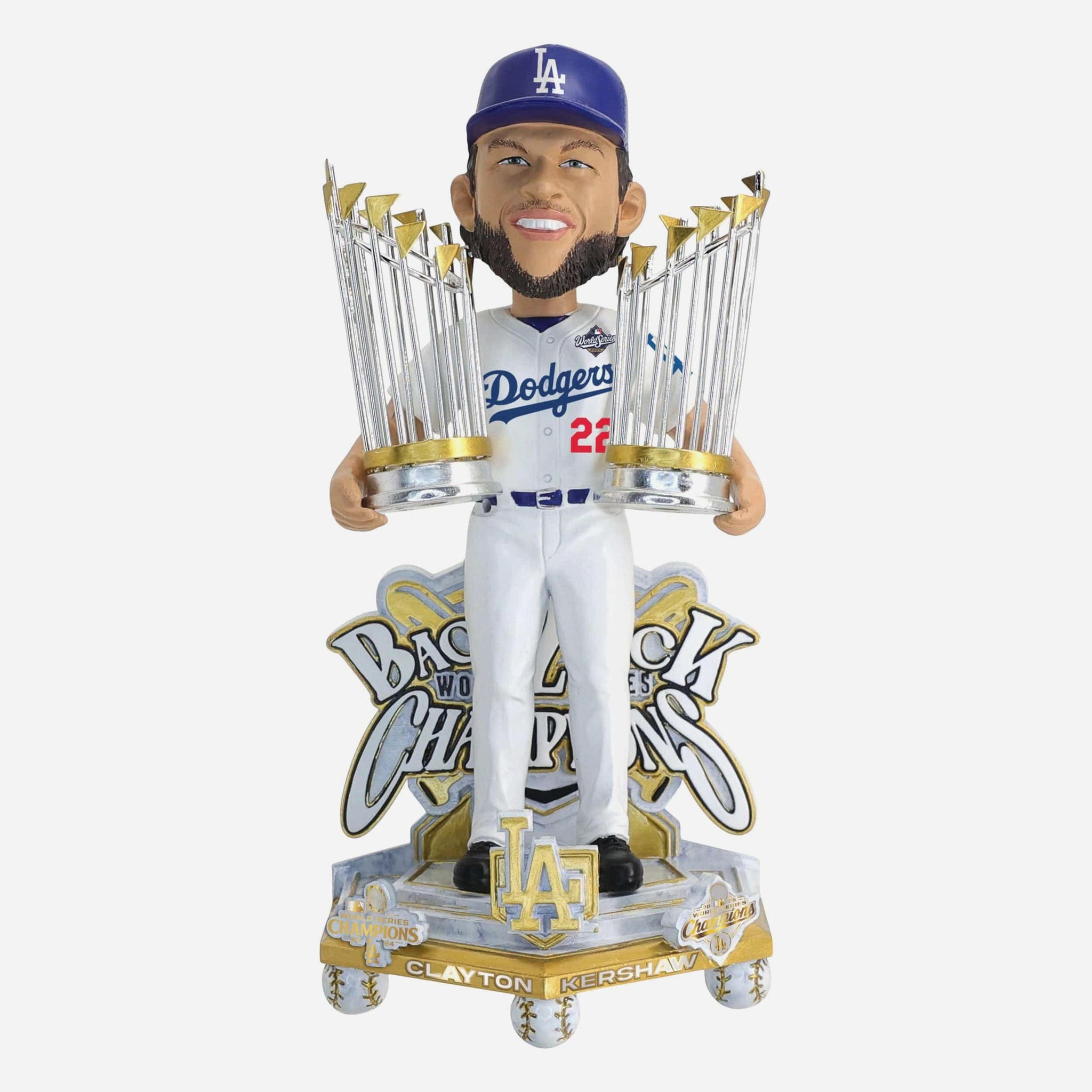 Clayton Kershaw Los Angeles Dodgers 2025 Back To Back World Series