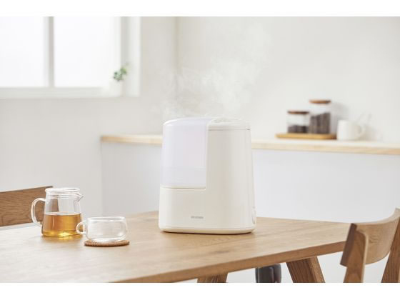 アイリスオーヤマ スチーム式加湿器 260ml アイボリー AHM-H26B-C 通販