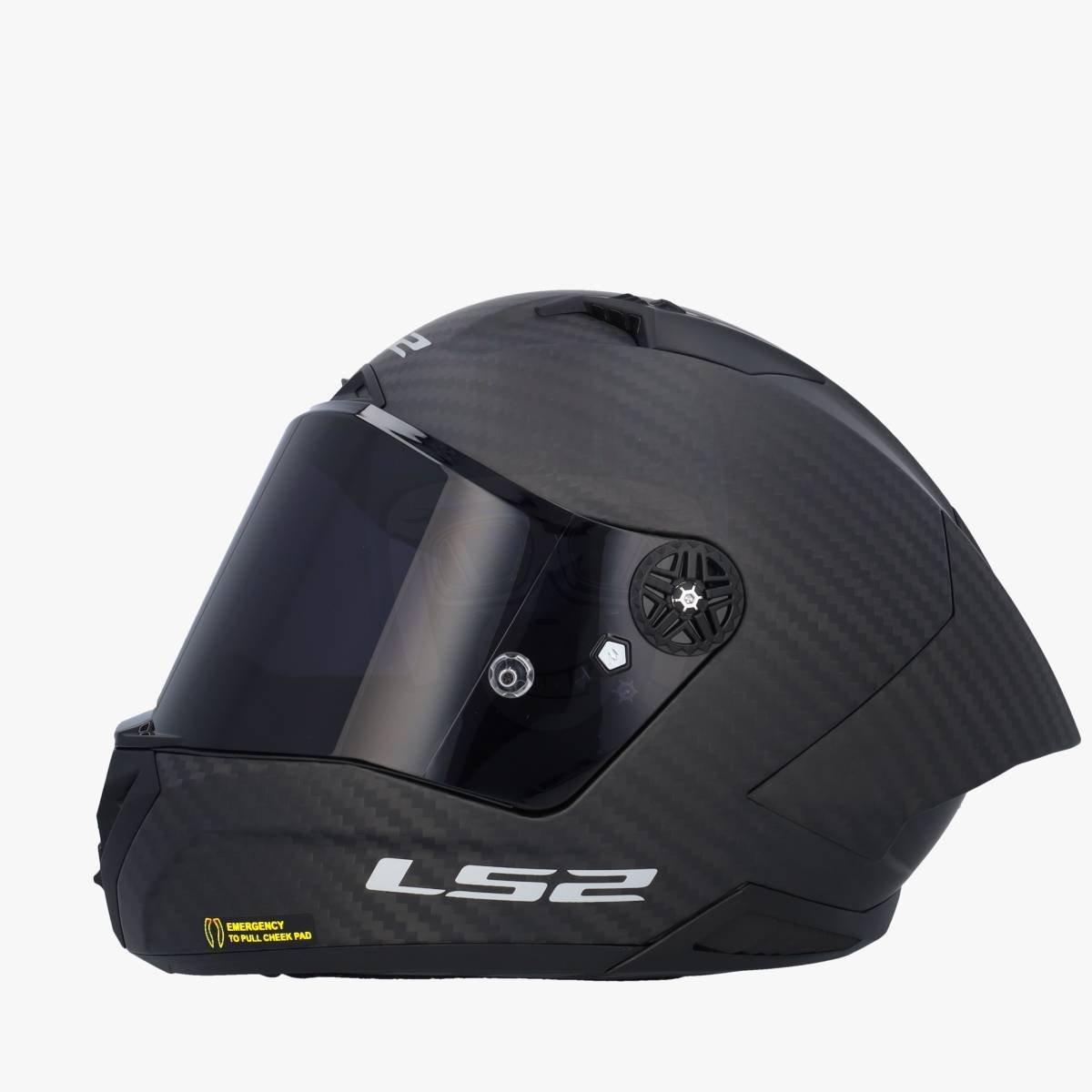 LS2 FF805 Thunder Carbon Gp Aero Spoiler Matt Black - Worldwide