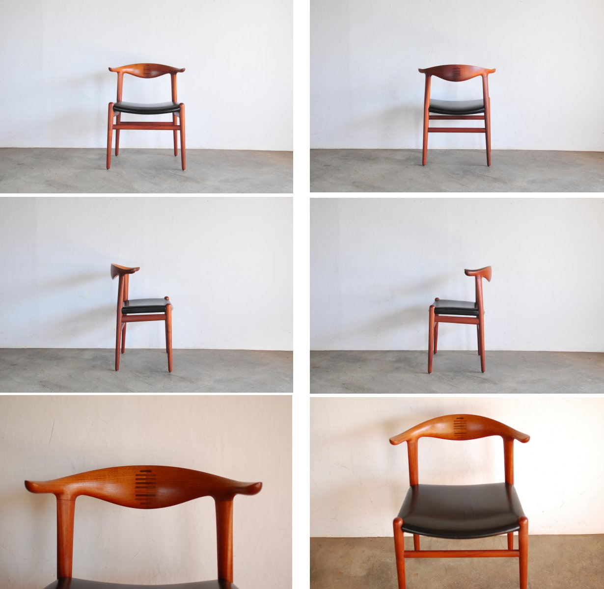 Hans J.Wegner ハンス J ウェグナー JH 505 (1952) Cow horn chair 時