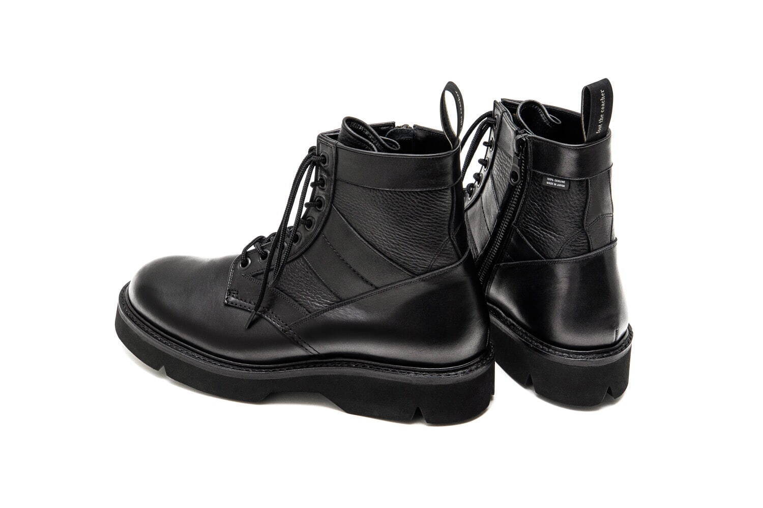 フット・ザ・コーチャーの新作サイドジップブーツ、フルブローグ仕様や