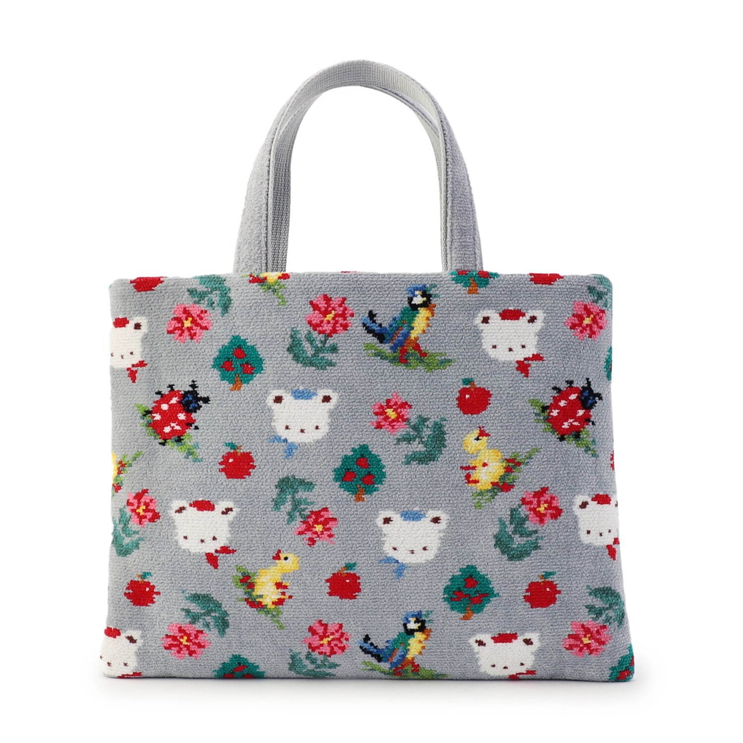 フェイラー×ファミリア第2弾、真っ赤なリンゴの「ハイジ柄」ハンカチや