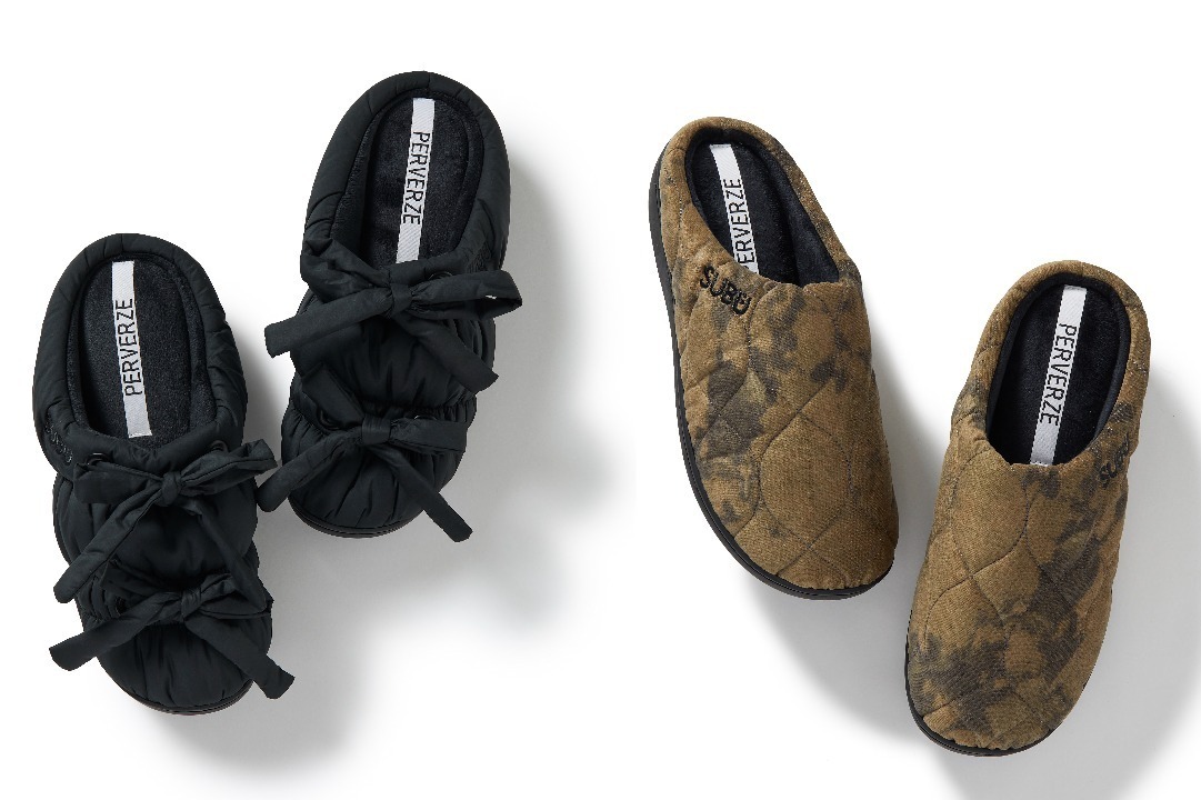 パーバーズ×スブ、ぷっくりリボン＆グラデ模様の“素足で履ける”秋冬