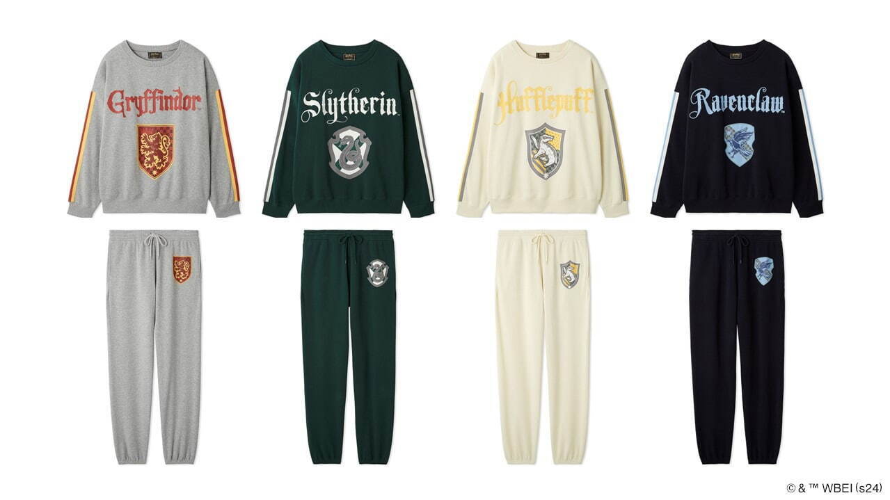 スナイデル ホーム「ハリー・ポッター」“ホグワーツ4寮”のルームウェア