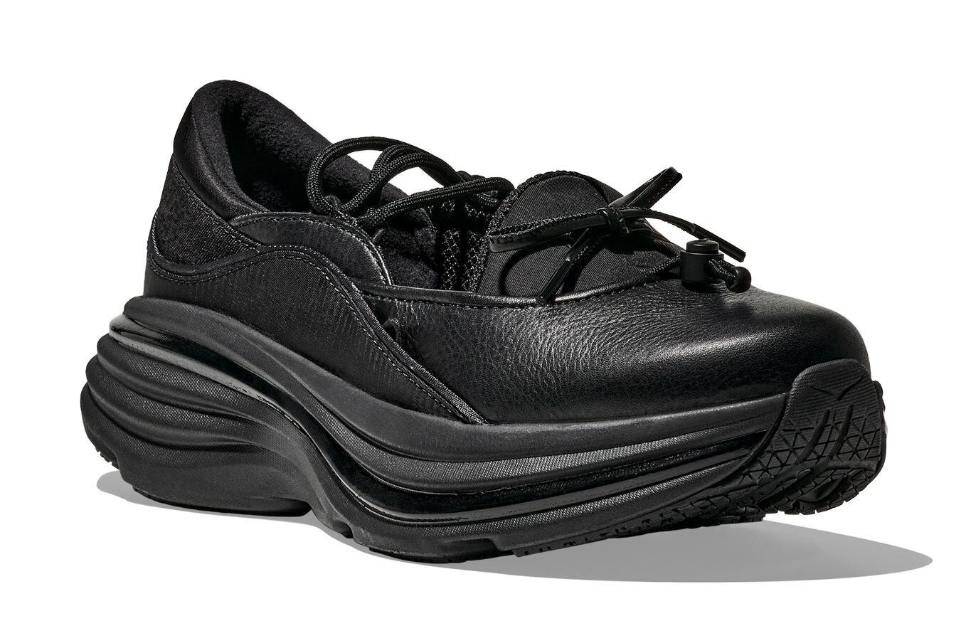 ホカ厚底スニーカー「ボンダイ メリージェーン」リボンなど3つのシュー