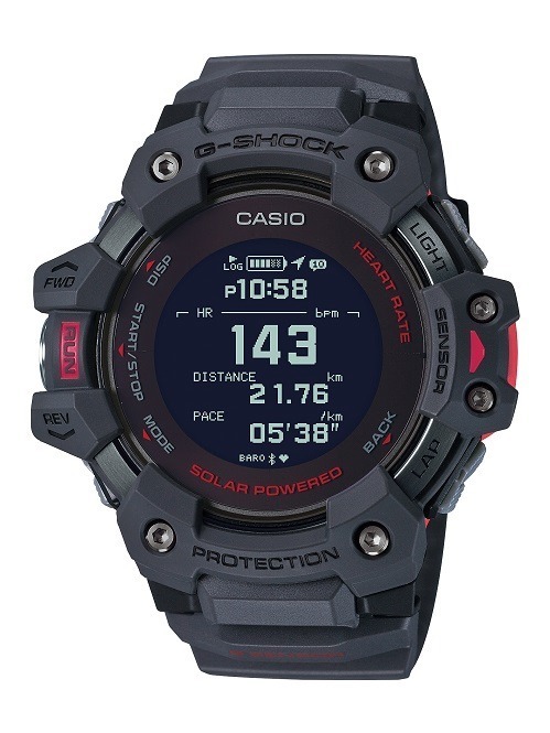 G-SHOCKから心拍計＆GPS機能搭載の新作「GBD-H1000」アプリで計測