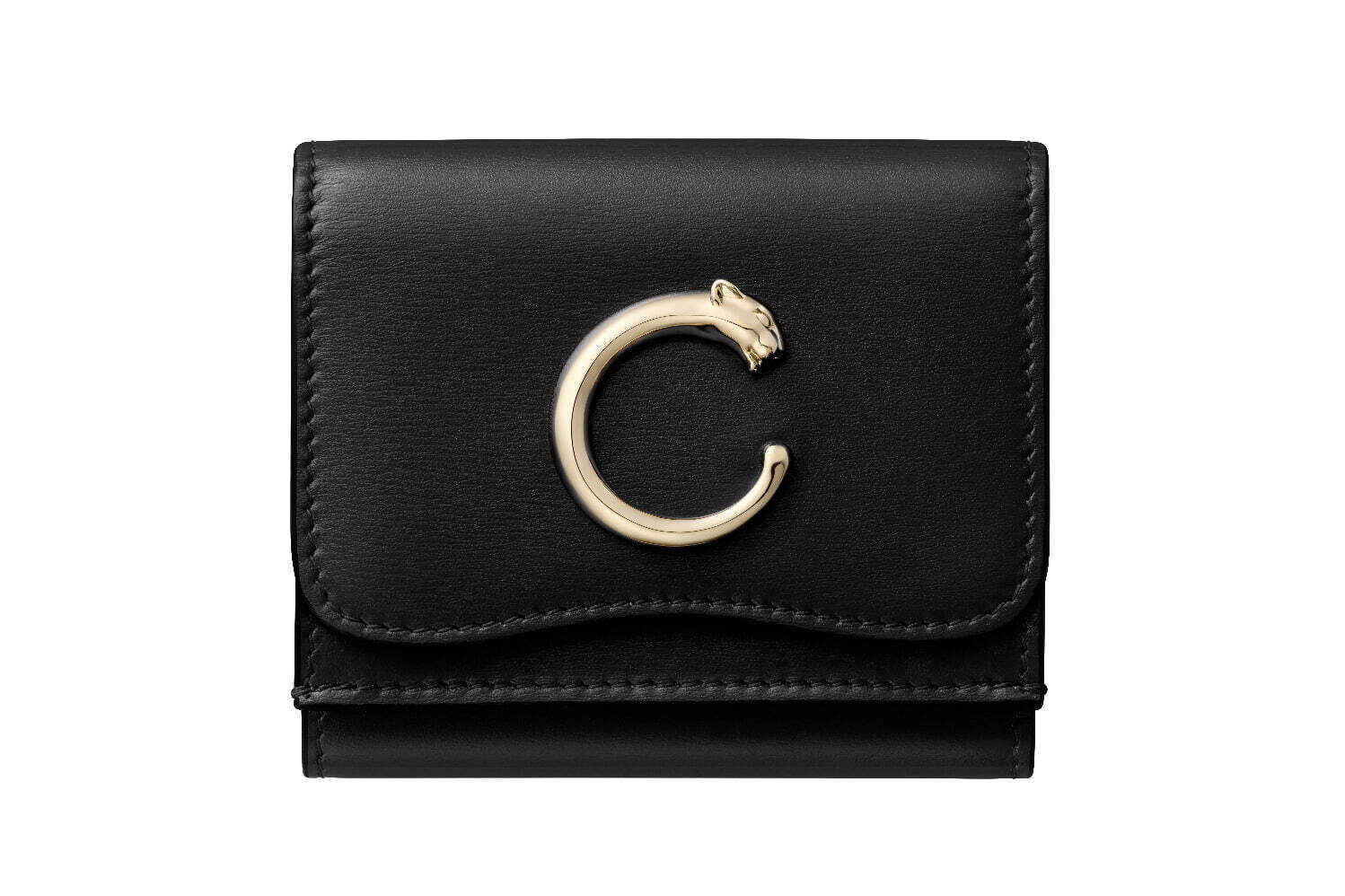 カルティエ 日本限定ミニ財布「パンテール ドゥ カルティエ」、“C”を