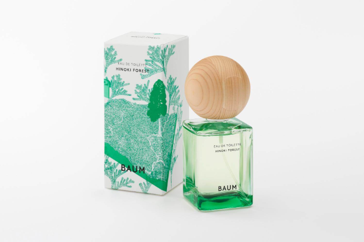 バウム25年秋香水、“身にまとう森林浴”「ヒノキ」香るオードトワレ