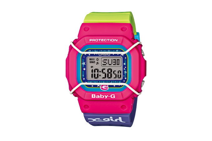 エックスガール×BABY-G、20周年を記念したカラフルでポップなウォッチ