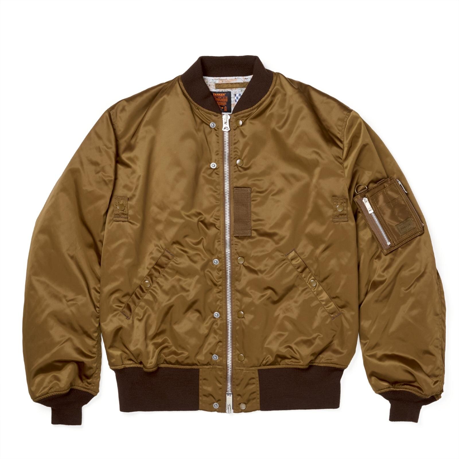 ポーター×バズリクソンズのジャケット、「タンカー」素材で仕立てた