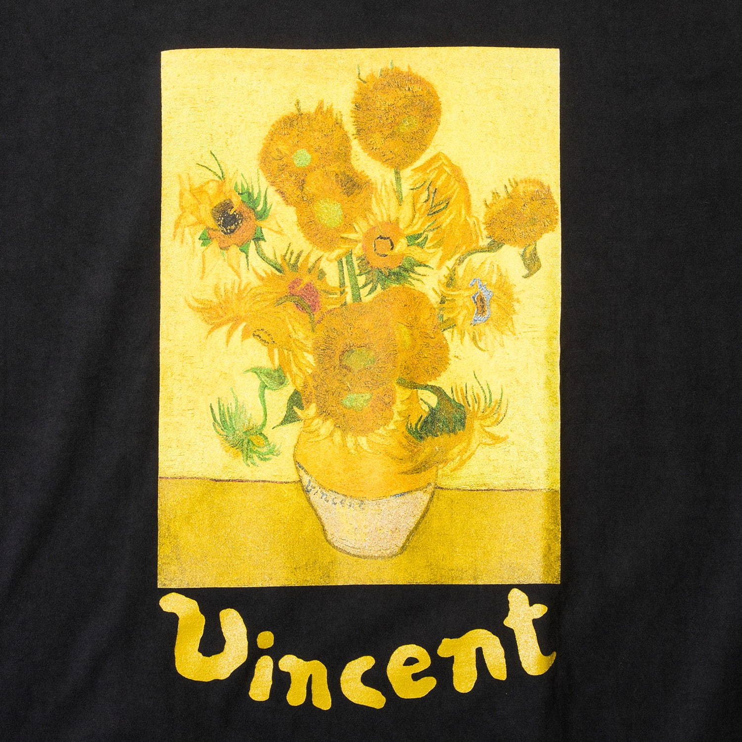 アンユーズド、ゴッホの名作≪ひまわり≫をTシャツに - ビューティ