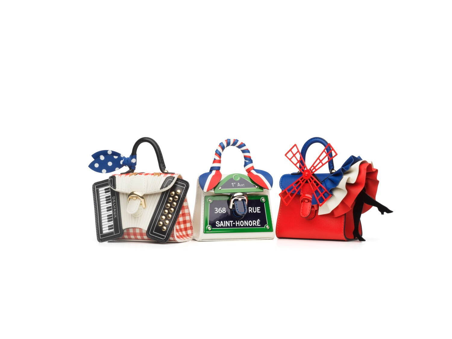 デルヴォー“世界を旅する”ミニチャーム、日本の“桜”やアメリカの